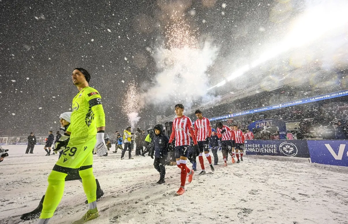 WATCH: Historic Snowstorm and Bicycle Goal Highlight Canadian Championship Final