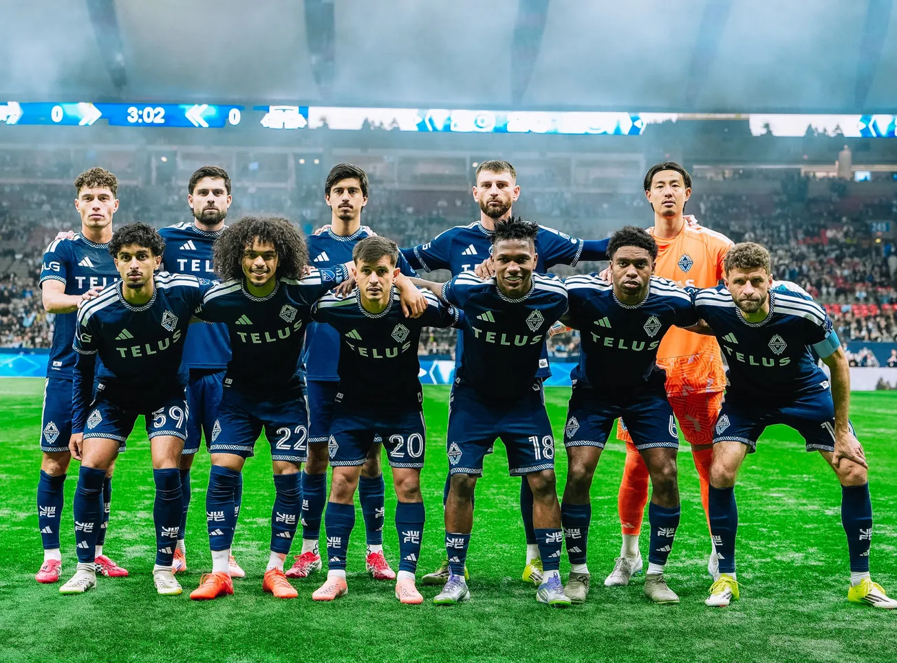 Thomas Müller scores twice as Vancouver Whitecaps dominate Toronto FC in MLS classic